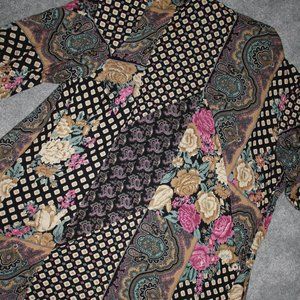 VTG 80s Tracy Richards Petite Open Long Blazer